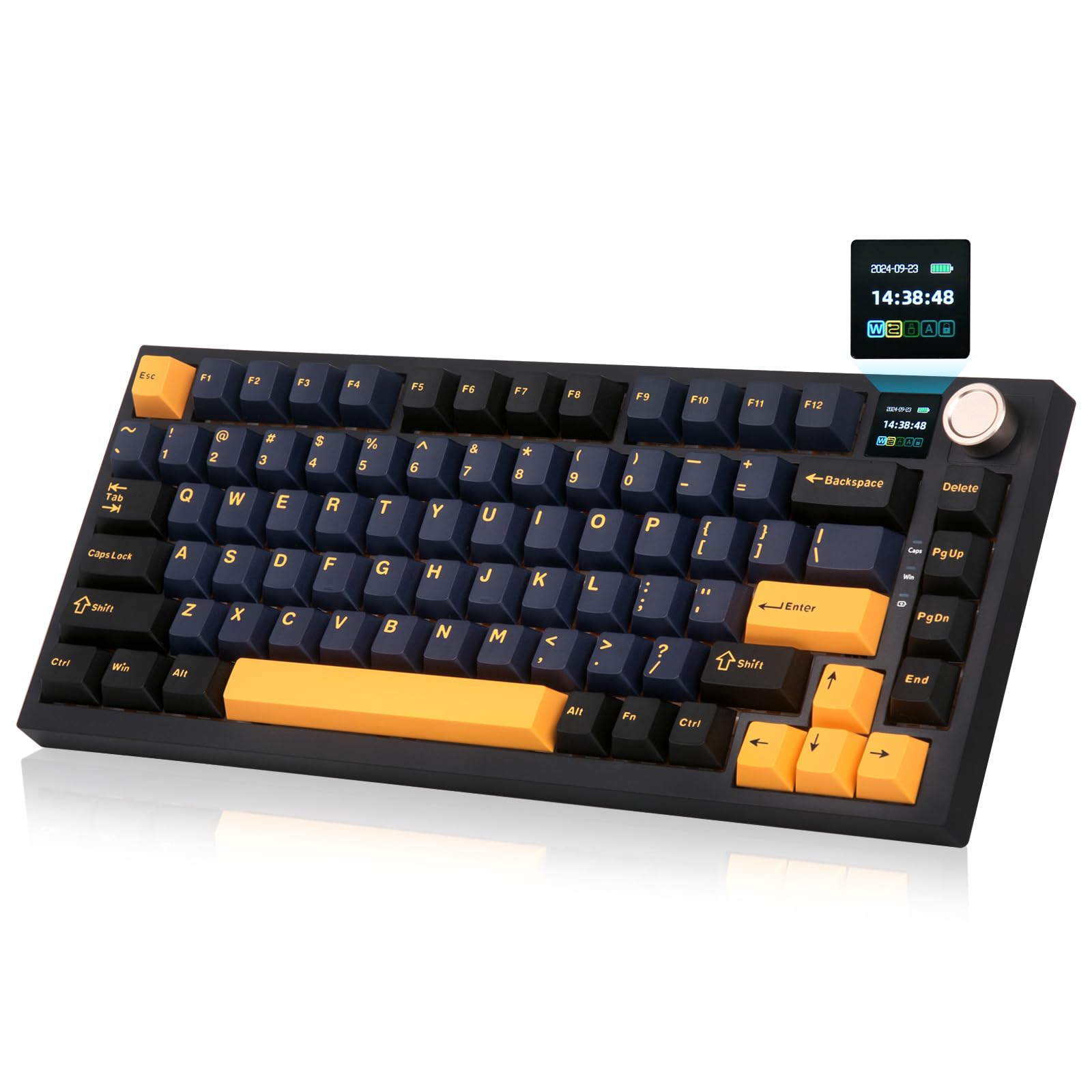 HUO JI Wireless Gaming Mechanical Keyboard with RGB Backlit